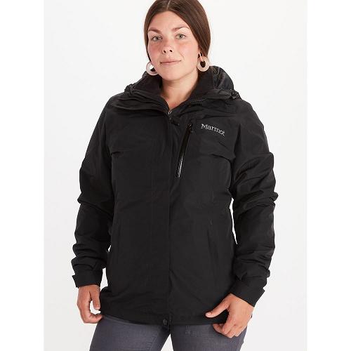 Marmot Ramble Component 3 in 1 Jacket For Womens Black HUE803759